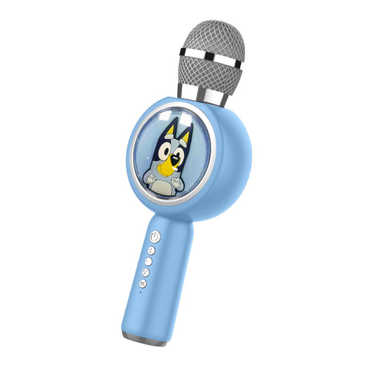 Bluey PopSing LED Light Up Karaoke Microphone