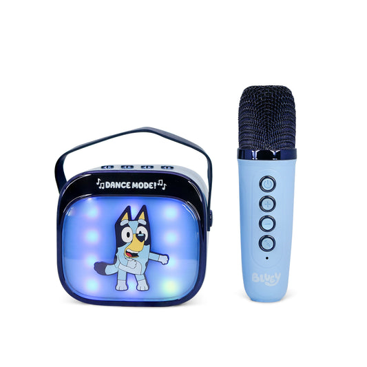 Bluey PopSing LED Light-Up Wireless Karaoke Speaker & Microphone