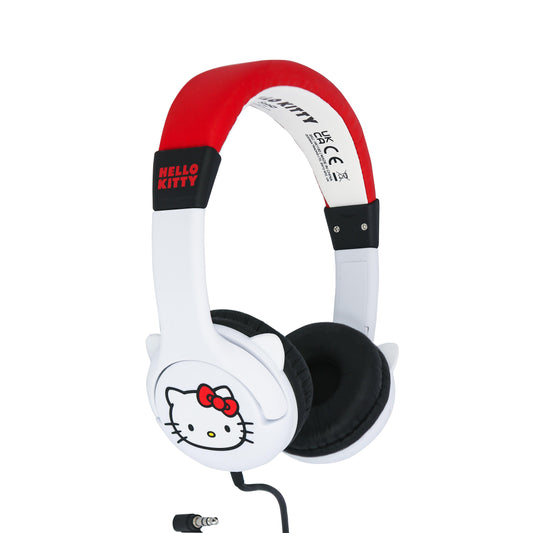 Hello Kitty Classic Kids Wired Headphones - childrensheadphones.co.uk