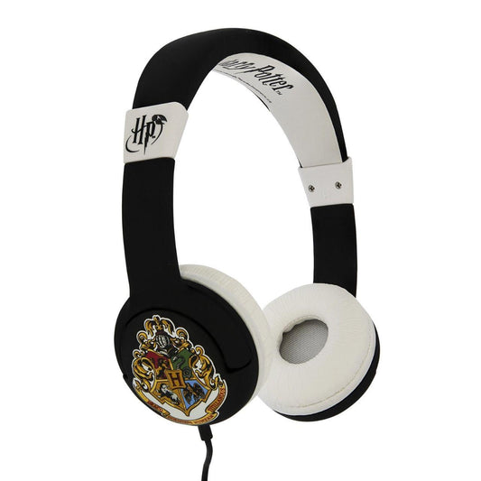 Harry Potter Hogwarts Kids Headphones - childrensheadphones.co.uk
