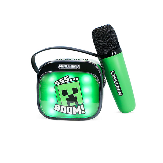 PopSing LED Light-Up Wireless Karaoke Speaker & Microphone