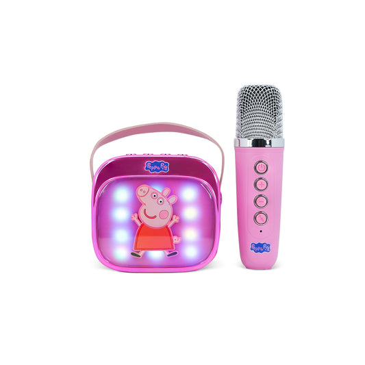 PopSing LED Light-Up Wireless Karaoke Speaker & Microphone